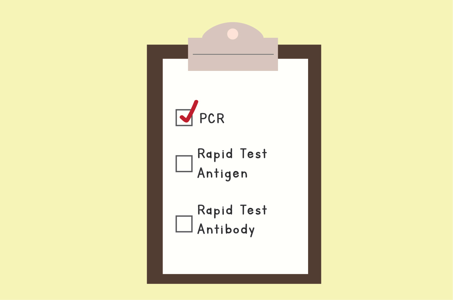 Cara membaca hasil rapid test antigen