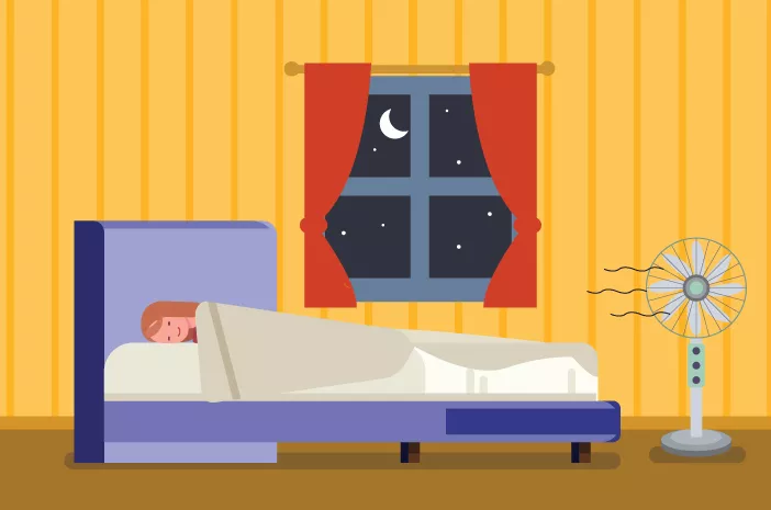 Ketahui Fakta Kesehatan Tidur dengan Kipas Angin