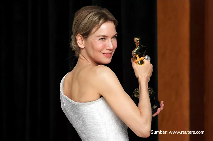 Pemenang Oscar Renee Zellweger Ungkap Tips Fit di Usia 50an