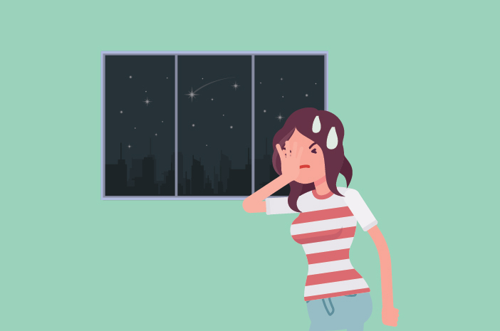 Ini Penyebab Berkeringat di Malam Hari Selama Menstruasi