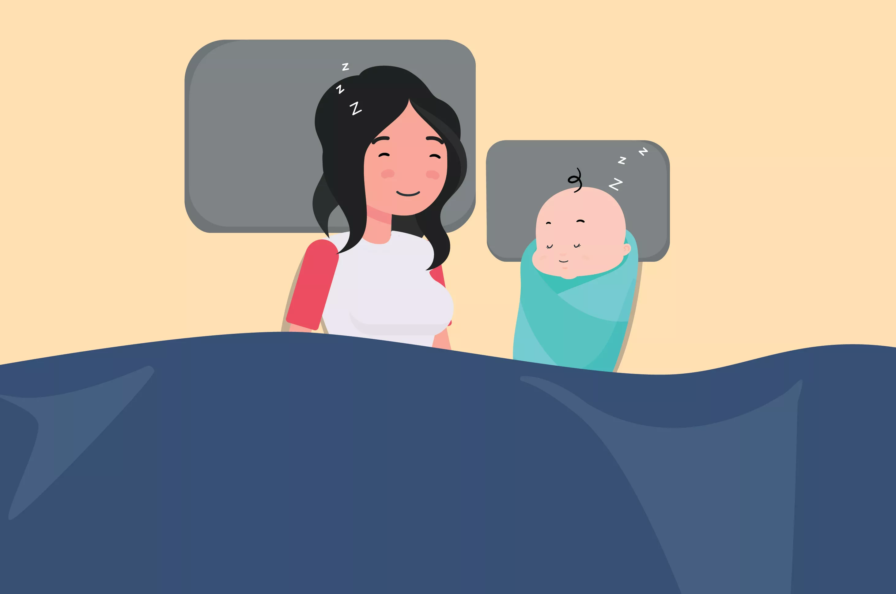 Bayi Tidur dengan Ibu, Perhatikan 3 Hal Ini