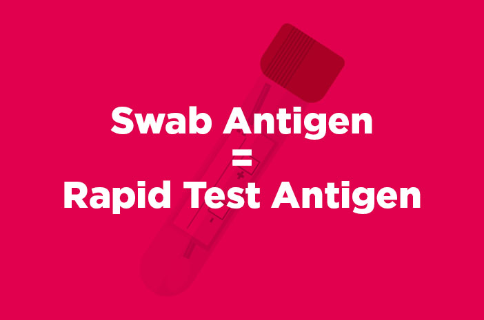 Antigen test cara menggunakan Positif COVID