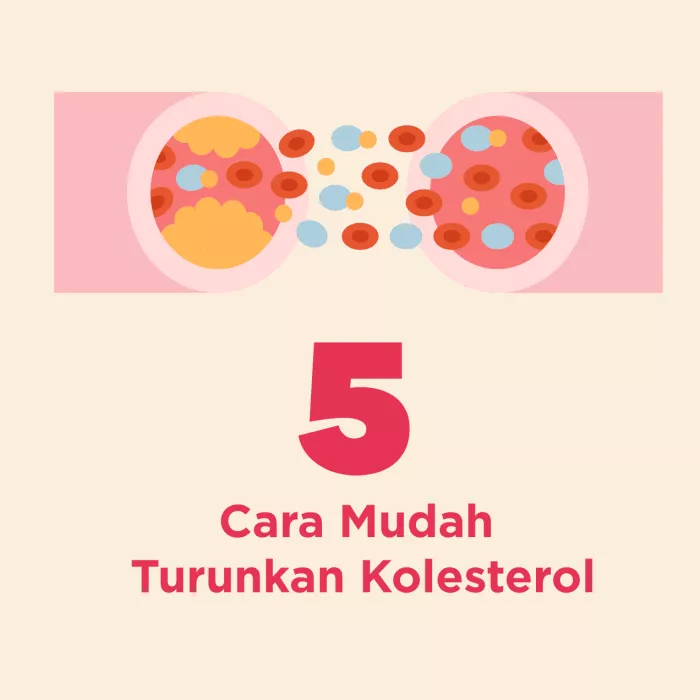 5 Cara Mudah Turunkan Kolesterol