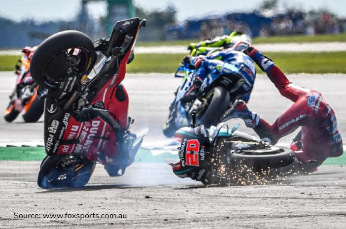 Insiden di MotoGP, Dovizioso Sempat Hilang Ingatan Sesaat, Kok Bisa? Insiden di MotoGP, Dovizioso Sempat Hilang Ingatan Sesaat, Kok Bisa?